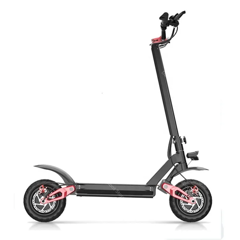 Kick Scooter For Adults Two Wheeled Electric Scooters 10 inch Powerful Folding Electric Scooter 60V 3600W 70KM Ecorider E4-9