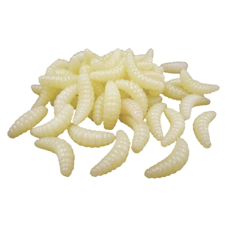 100 шт 2 см искусственная наживка для рыбалки мягкие приманки реалистичные