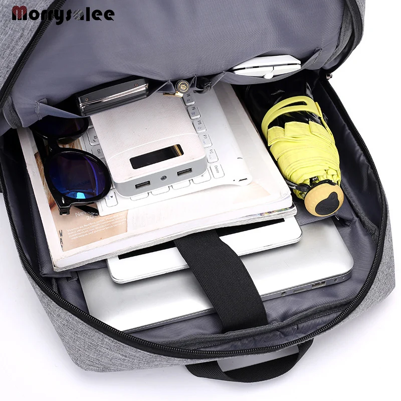 Рюкзак для мужчин через плечо многофункциональные USB компьютерные сумки Большой