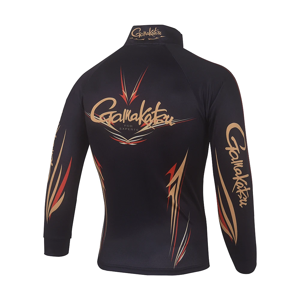 Мужская одежда для рыбалки дышащие рыболовные рубашки с длинным рукавом Gamakatsu