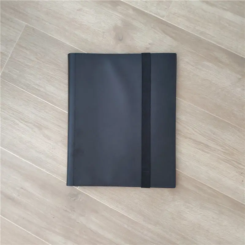 

Big 360 Capacity Cards Holder Albums with 20 Page Black for Board Game Star Celebrity Photo Collect Album Book Sleeve Holders