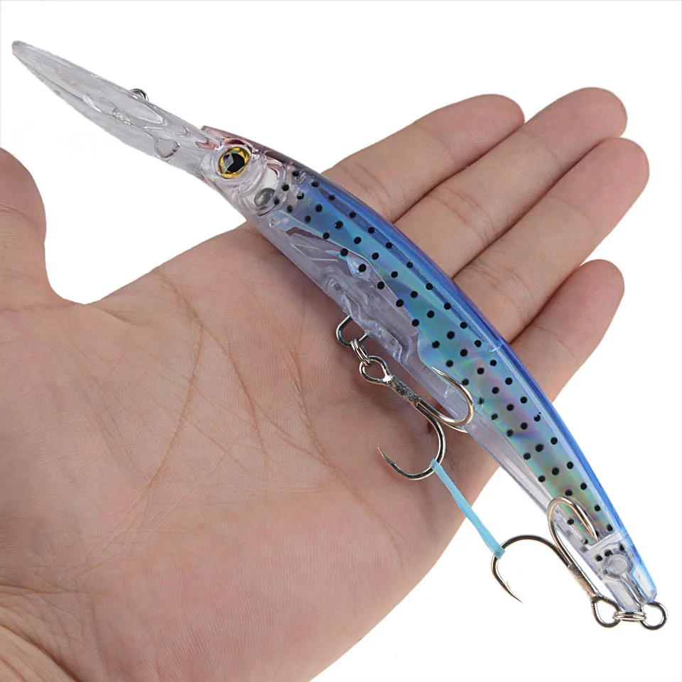 

1pcs 17cm 24g Wobbler Fishing Lure Big Crankbait Minnow Peche Bass Trolling Artificial Bait Pike Carp lures Peche Fishing tackle