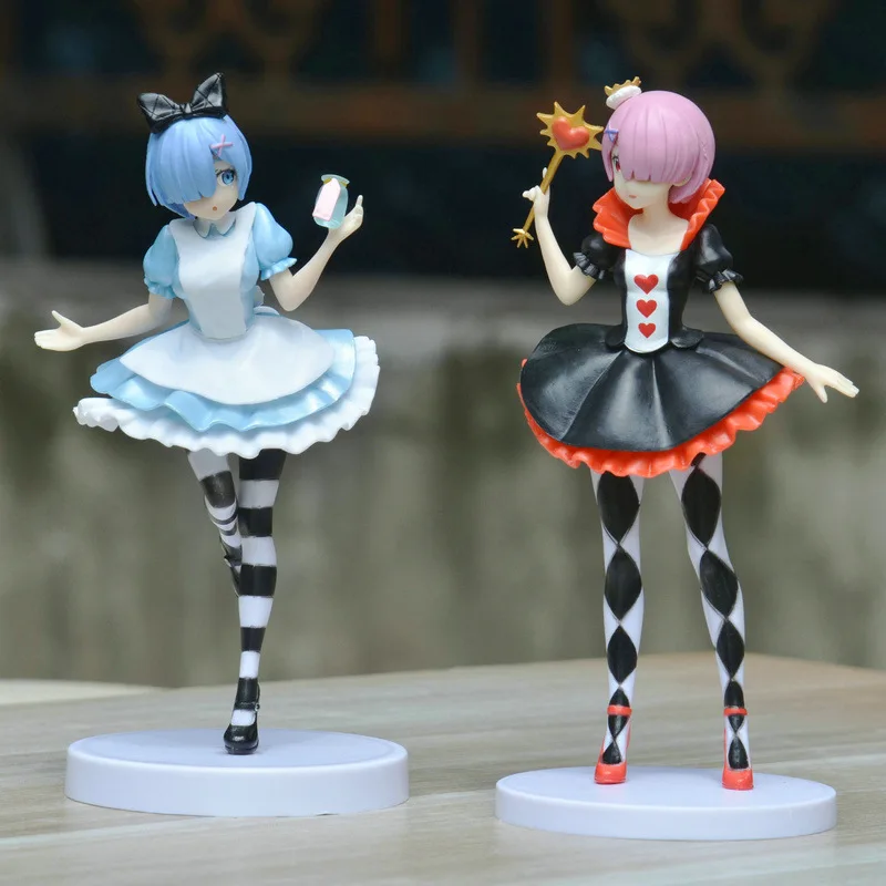 

20CM Anime Figure Re:Life In A Different World From Zero Ram Rem Figurine PVC Action Figure Collection Model Doll Toys Gift
