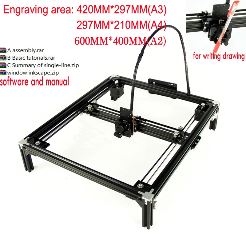 Поддерживает лазерную ручку для рисования робот машина надпись сделай сам Corexy A3