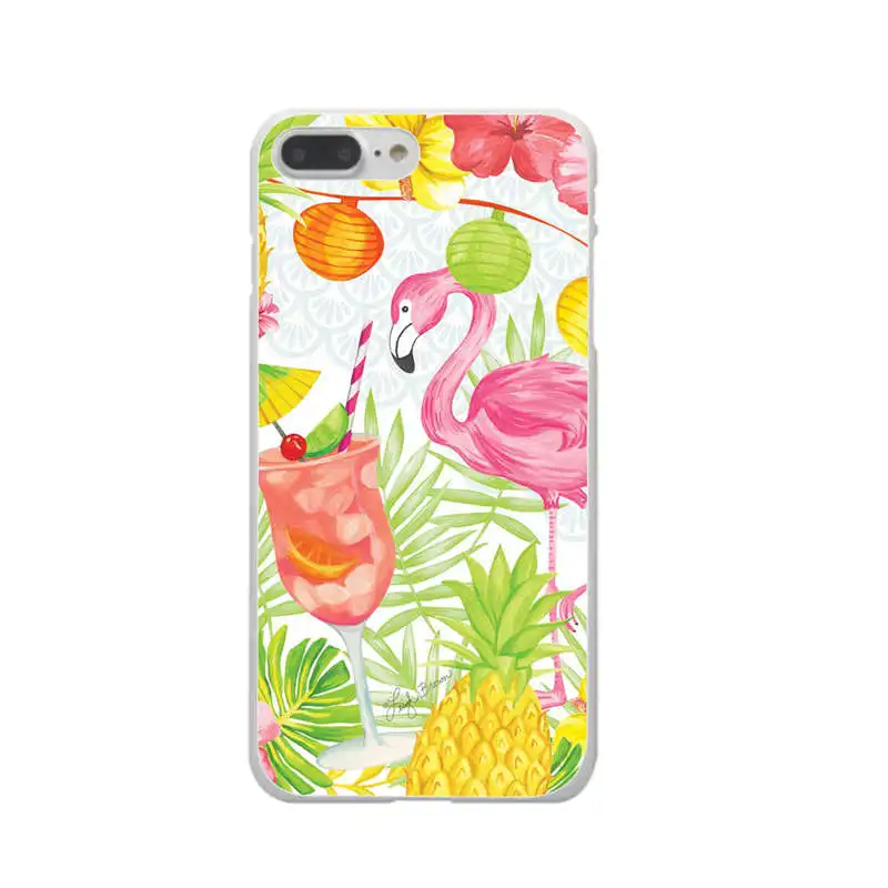 Чехлы для телефонов летние Фламинго любовь Мягкий силиконовый прозрачный чехол
