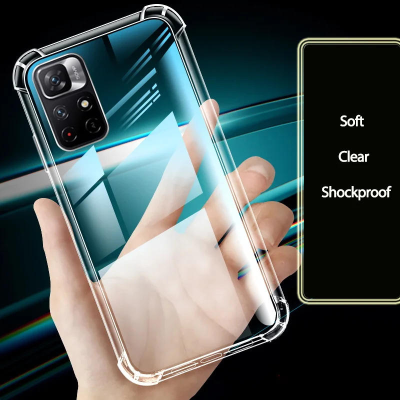 

Case for Poco M 4 Pro 5G, Poco M4 Pro Phone Cases Poko F3 Shockproof Silicone Cover Pocophone M3 Pro 5G Xiaomi Poco M4 Pro Case