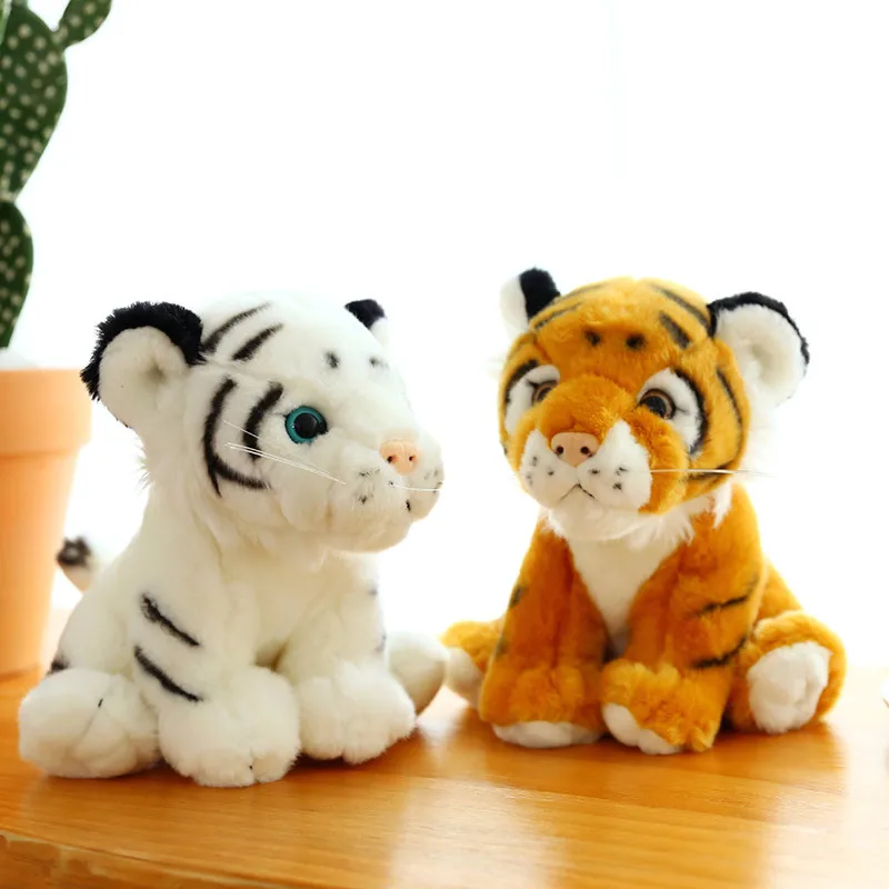 

15cm Mini Sitting Tiger Plush Toy for Children Kids Cute Staffed Animal Doll Creative Toys Gift Home Decor Christmas Gift