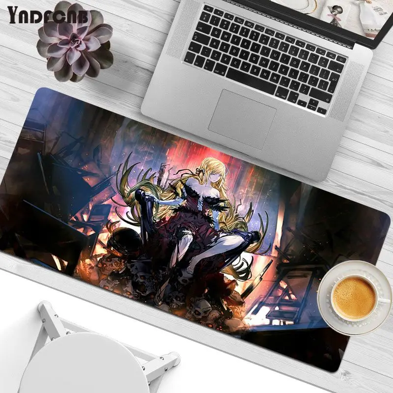 

YNDFCNB Monogatari Series Funny Mouse Pad Super Creative INS Tide Large Game Size for Cs Go LOL Game Player PC Computer Laptop