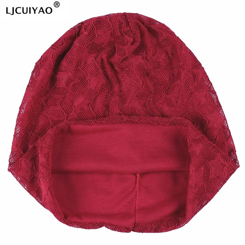 LJCUIYAO бини зимние шапки для женщин однотонная теплая шапка женская хип хоп