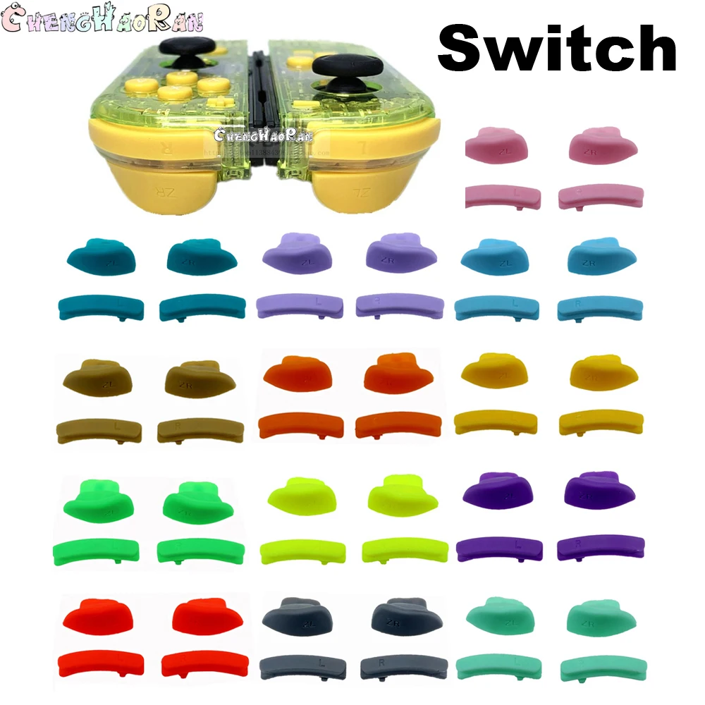 15colors 1x For Joycon L R ZR ZL Keys Button set For Nintendo Switch Joy-Con Left Right Handle LR ZR ZL Button kit NS Controller