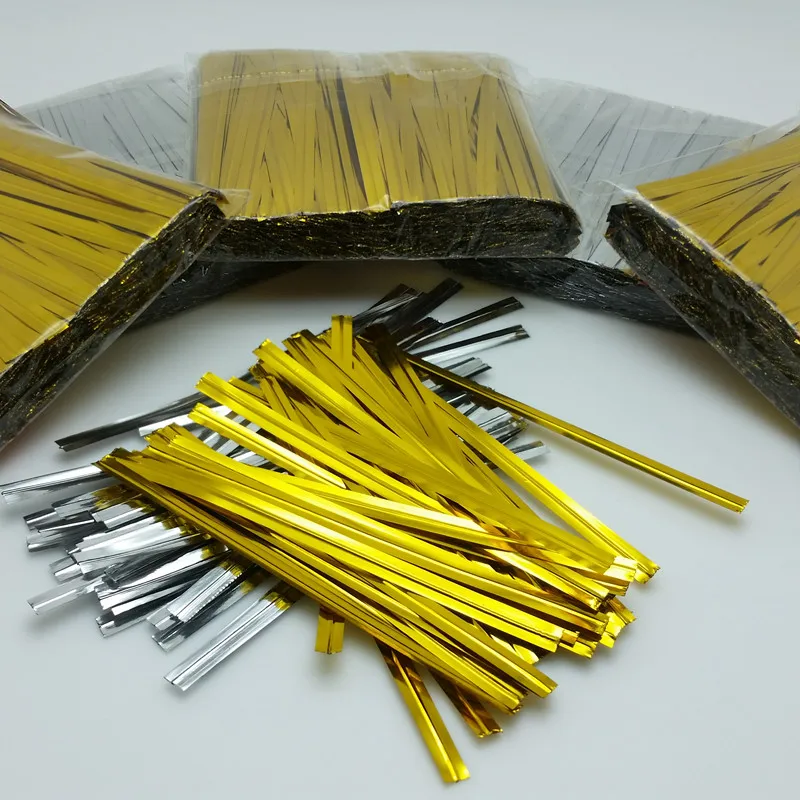 100 шт./компл. Подарочный упаковочный пакет пластиковый для упаковки хлеба печенья