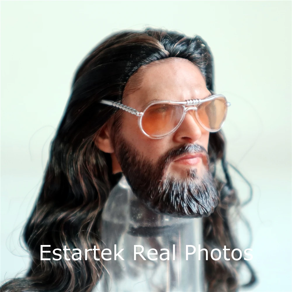 NRTOYS 1/6 прохладный человек глава лепить корень волосы версия для 12 дюймов фигурку
