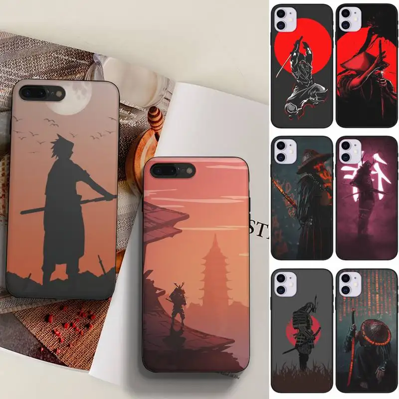 

Japan Samurai Ninja Phone Case Fundas Shell Cover For HUAWEI P10 P20 P30 P40 Mate 30 40 Lite Pro