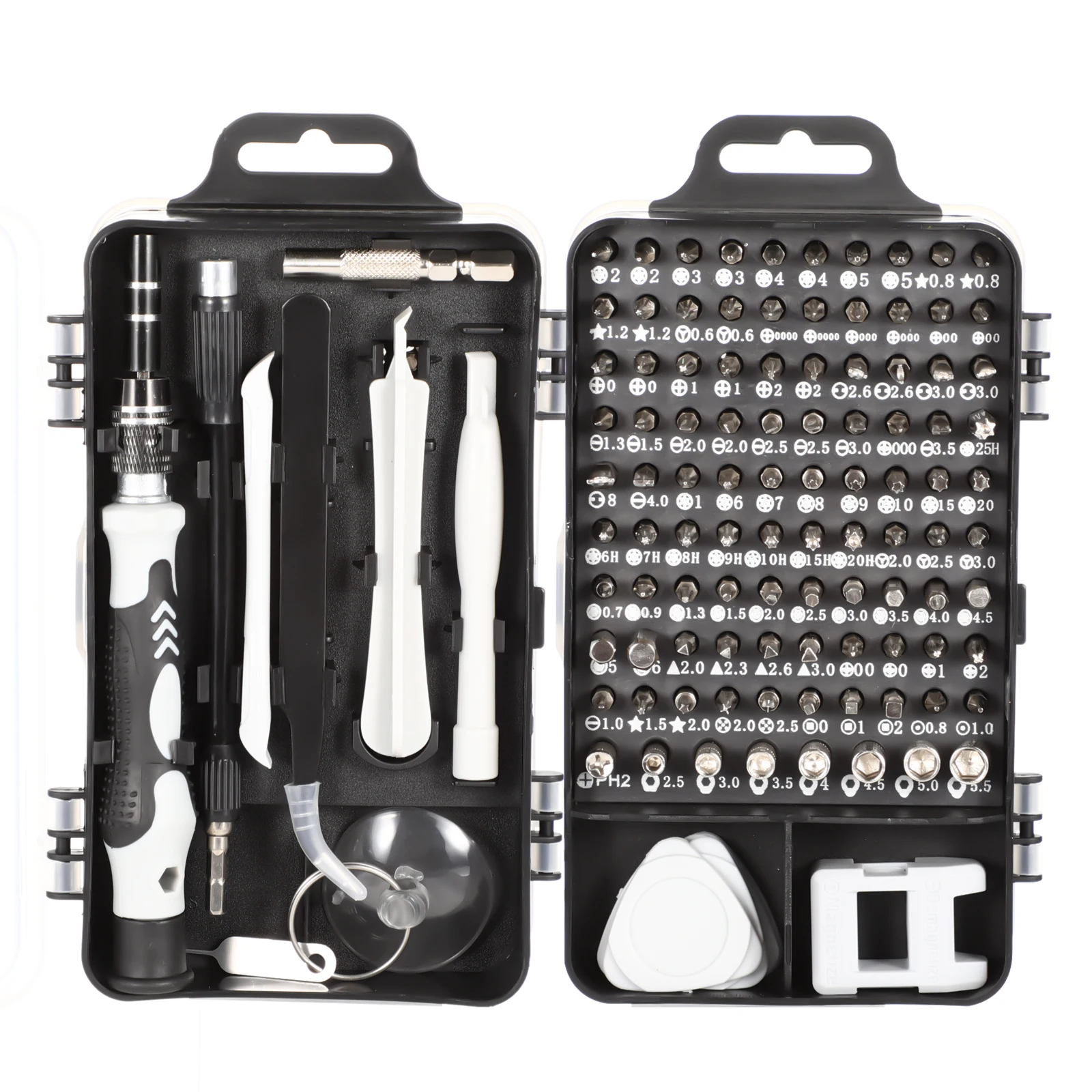 

117 in 1 Precision Magnetic Screwdriver Set, Professional maintenance tool set with Flexible Shaft with a storage box made