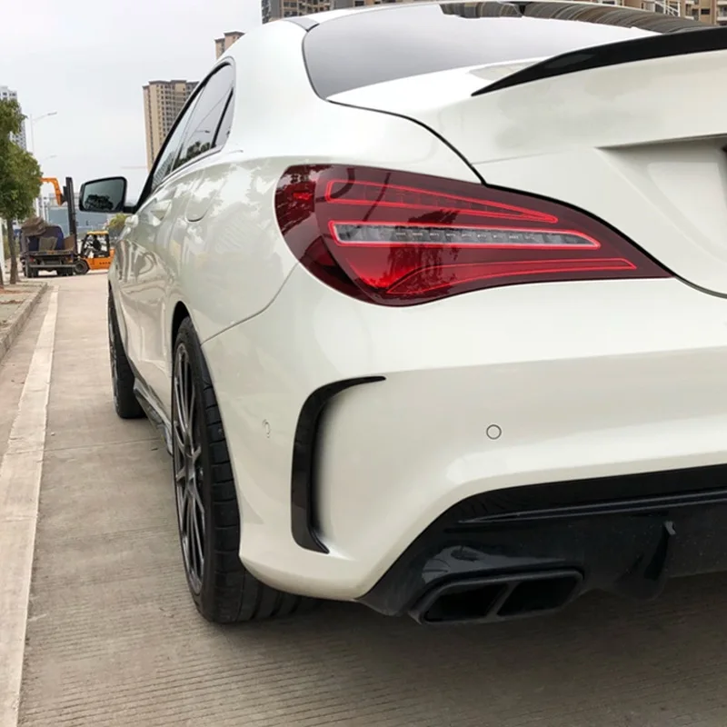 Задний бампер спойлер вентиляционное отверстие Крышка для Benz Cla W117 Cla45 Amg 2013 2018|Амортизаторы| |
