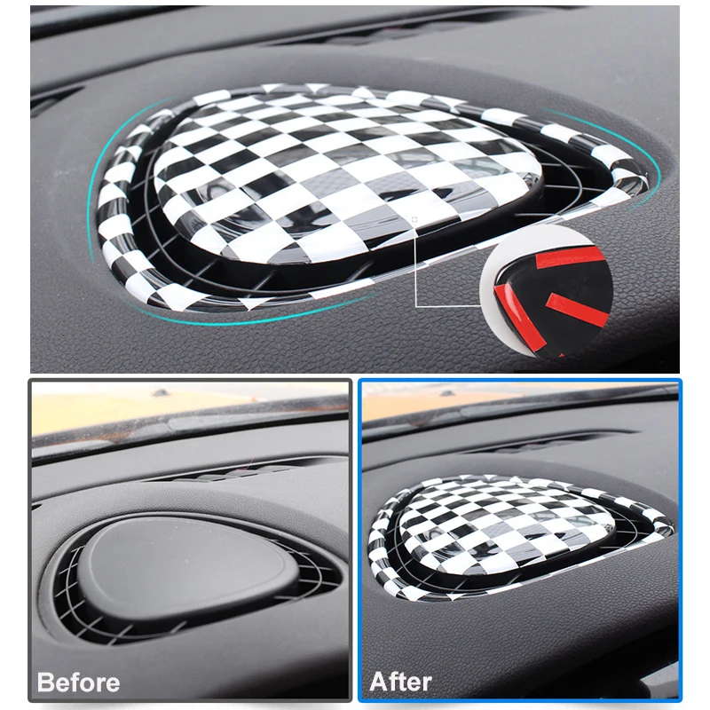 Автомобильный выпуск воздуха Рабочая панель переменного тока чехол наклейка для