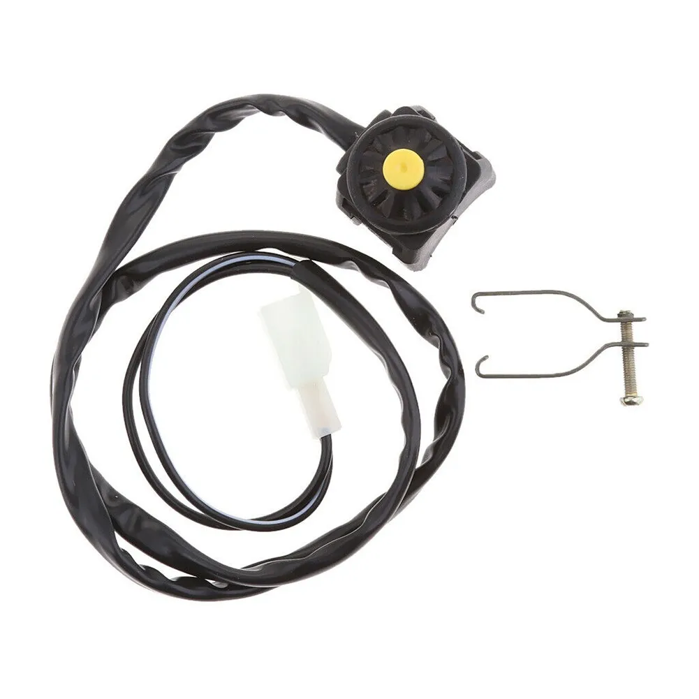 

Modified Parts Switch Push Universal Yellow 1pcs 2 Wire 7/8\" Diameter