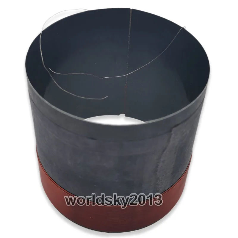 2шт 61 5 мм Core 8ohm бас звуковая катушка BASV черный алюминиевый низкочастотный