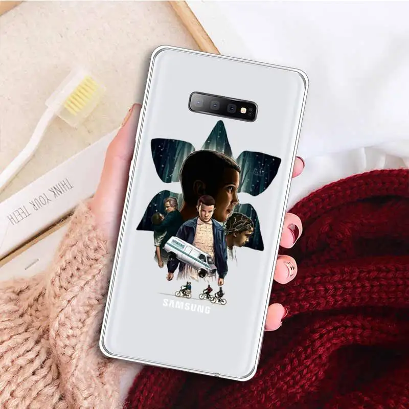 

Stranger Things American TV show Phone Case Transparent For Samsung Galaxy A 71 21s S note 8 9 10 plus 20 ultra
