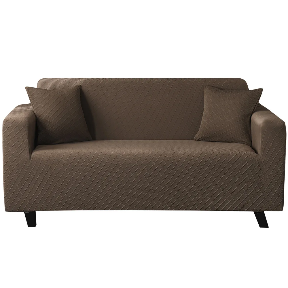 

Solid Color Elastic Sofa Cover Spandex Modern Polyester Corner Sofa Couch Slipcover Chair Protector Living Room 1/2/3/4 Seater