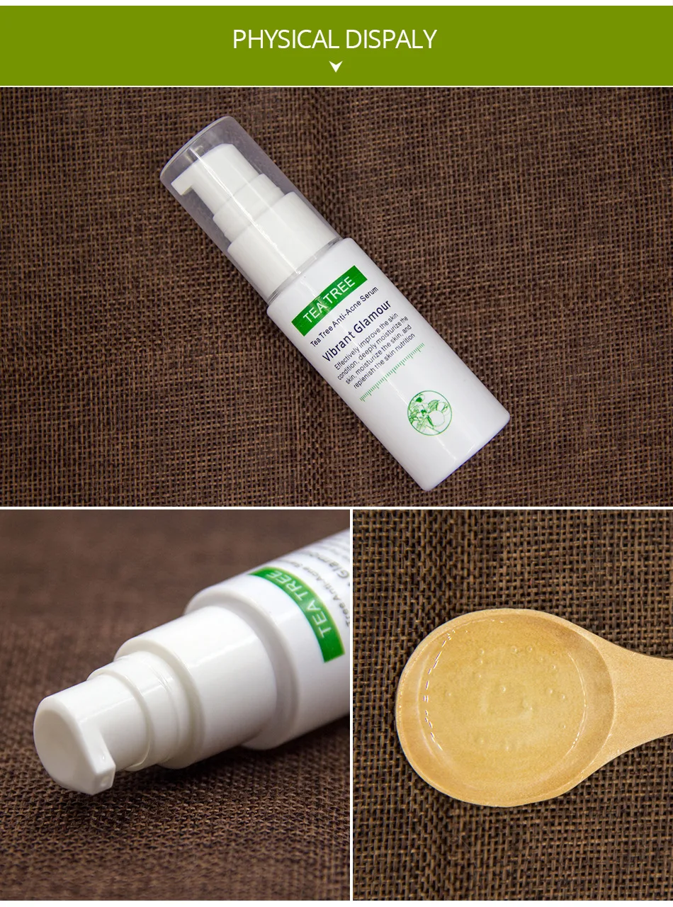 

30ml Tea tree acne repair water toner Reduce acne marks toner facial Skin care beauty products skin care products
