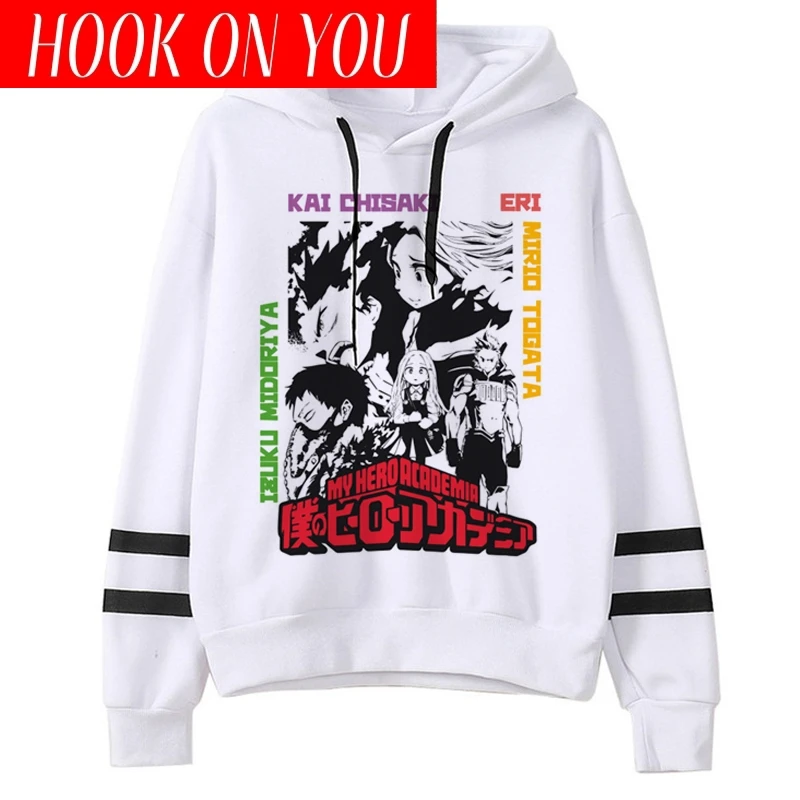My Hero Academia S4 Funny Cartoon Hoodies Men/women Boku No Himiko Toga Sweatshirts Senpai Anime Hoody Male/female | Мужская одежда