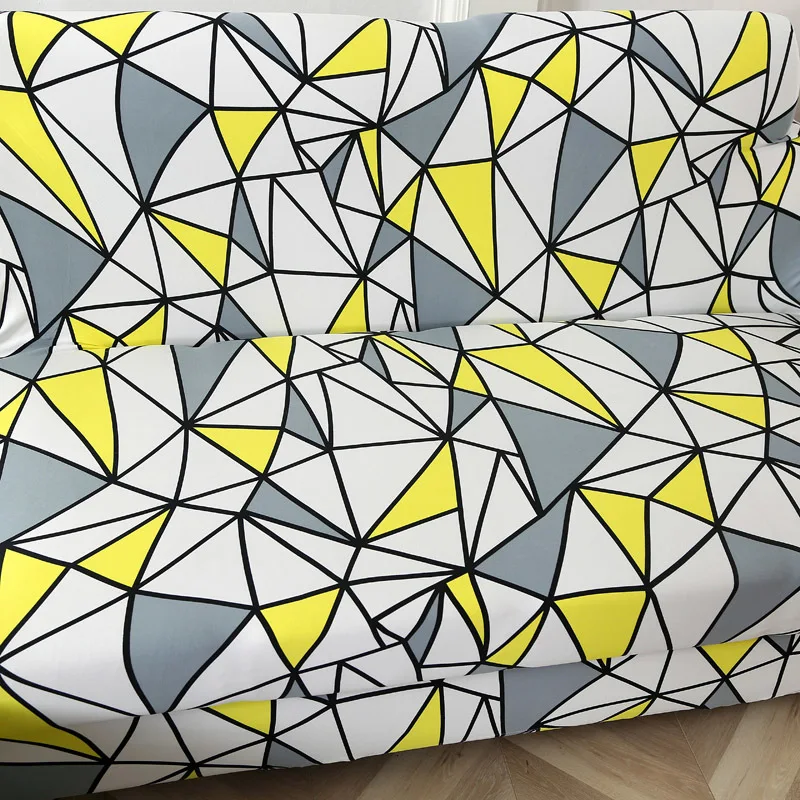 Детские штаны с геометрическим принтом чехол стрейч четыре сезона Диван