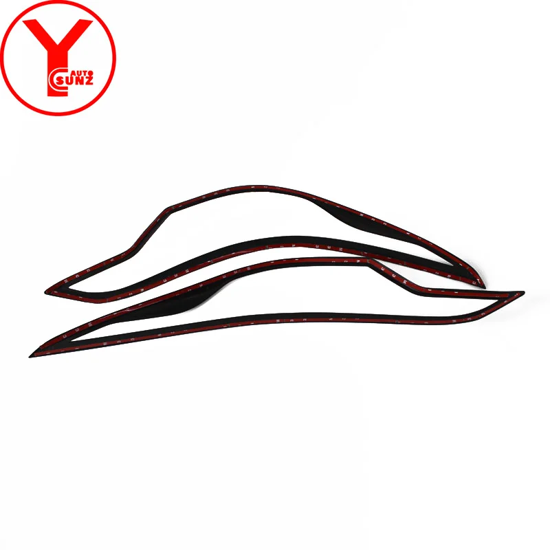 Черный основной светильник для toyota hilux fortuner sw4 2016 2017 2018 2019 ABS аксессуары стайлинга