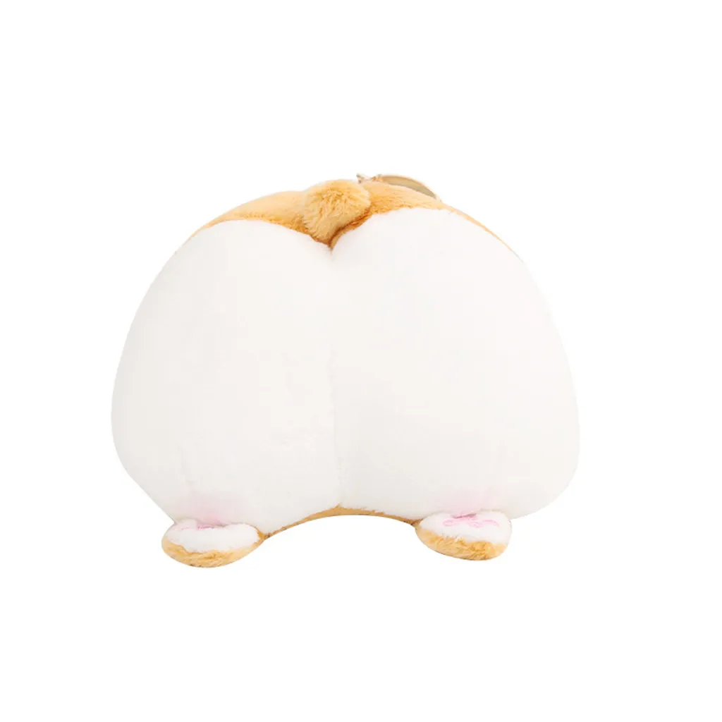 Милый Кот собака ягодицы плюшевая игрушка брелок с белкой рюкзак сумка