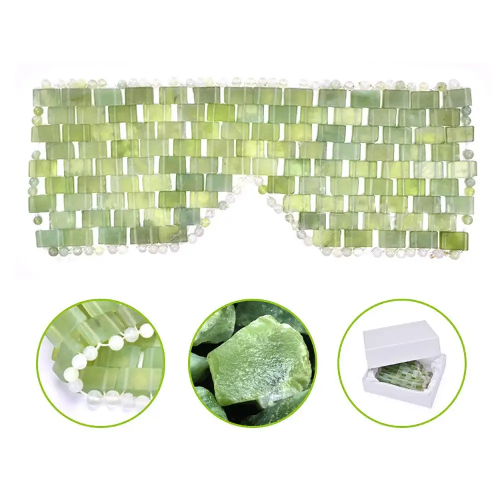 Маска для сна из натурального нефрита и повязка на глаза маска глаз