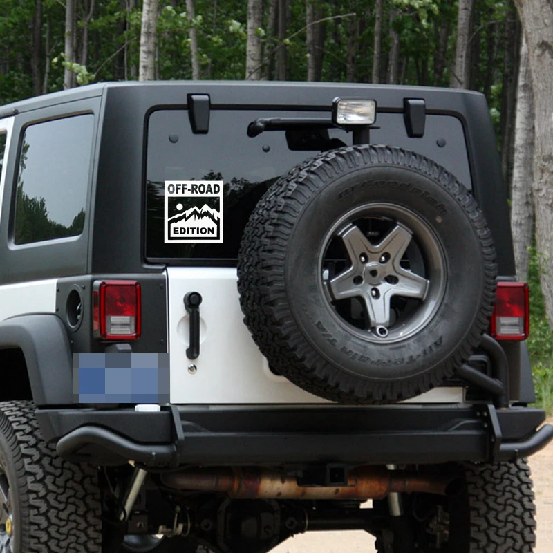 16*15 см по бездорожью издание Смешные автомобильные Стикеры и виниловые Авто