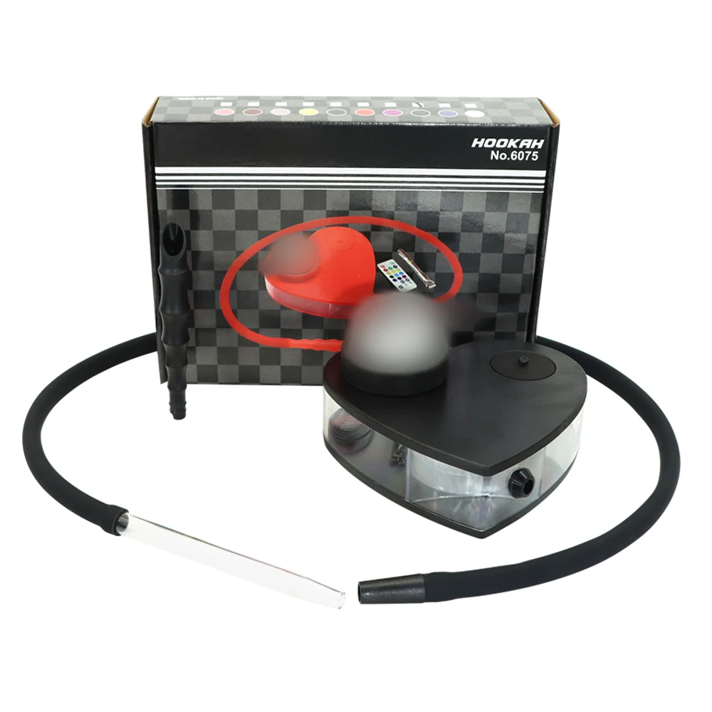 Акриловый кальян в форме сердца со светодиодный светильник кой | Дом и сад