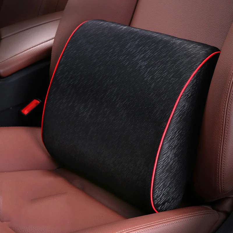 Поддержка спинки стула подушка для сиденья автомобиля рельеф поясничная Скоба