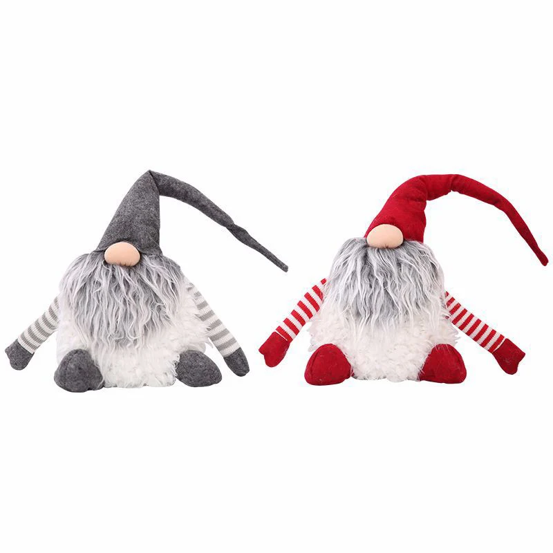 

Christmas Ornament Doll Plush Toy Santa Gnome Dwarf Xmas Home Decoration Kids Gift C66