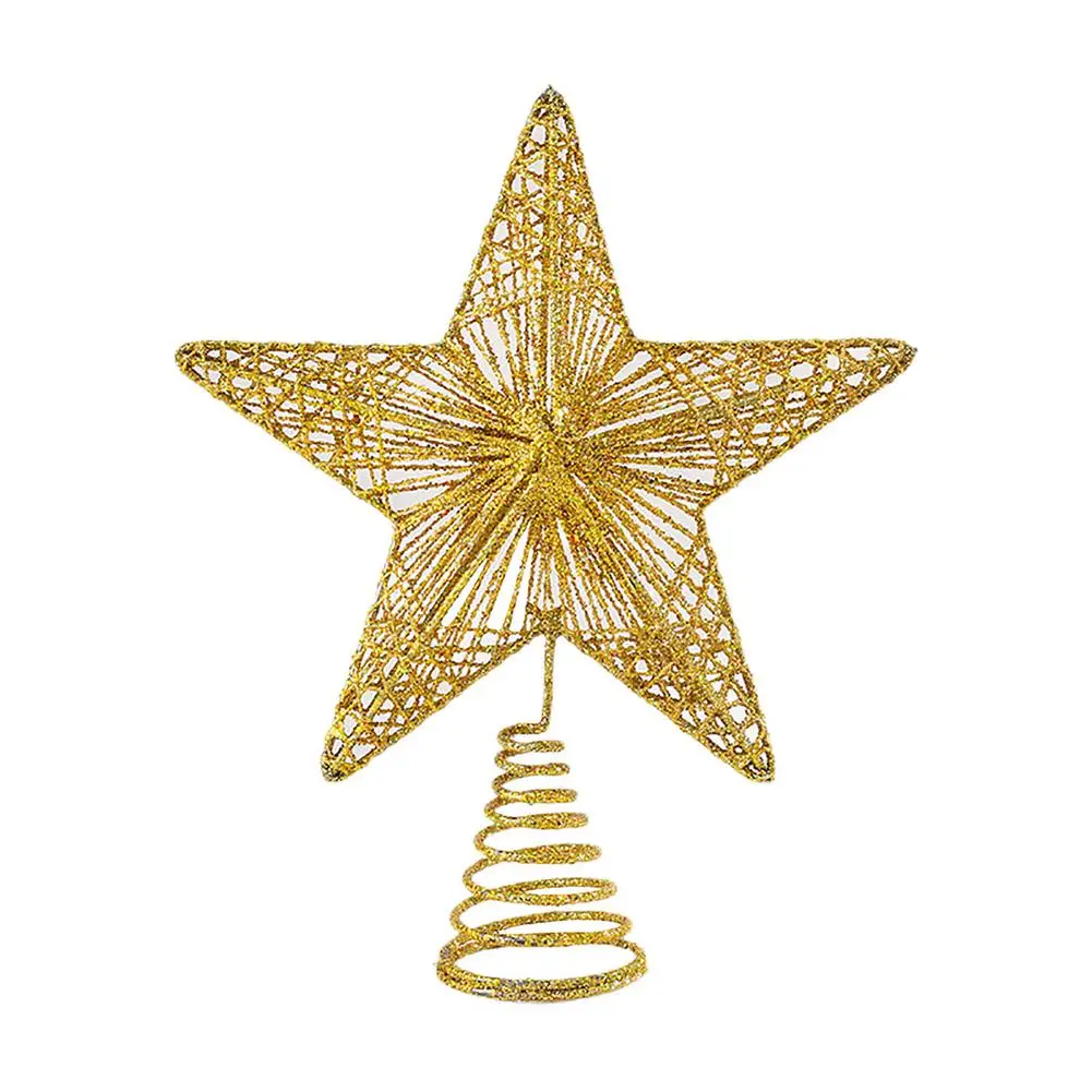 

Tree Top Star Holiday Decoration Top Star Ornament With Exquisite Craftsmanship For Christmas Tree Ornament Indoor Party Home De
