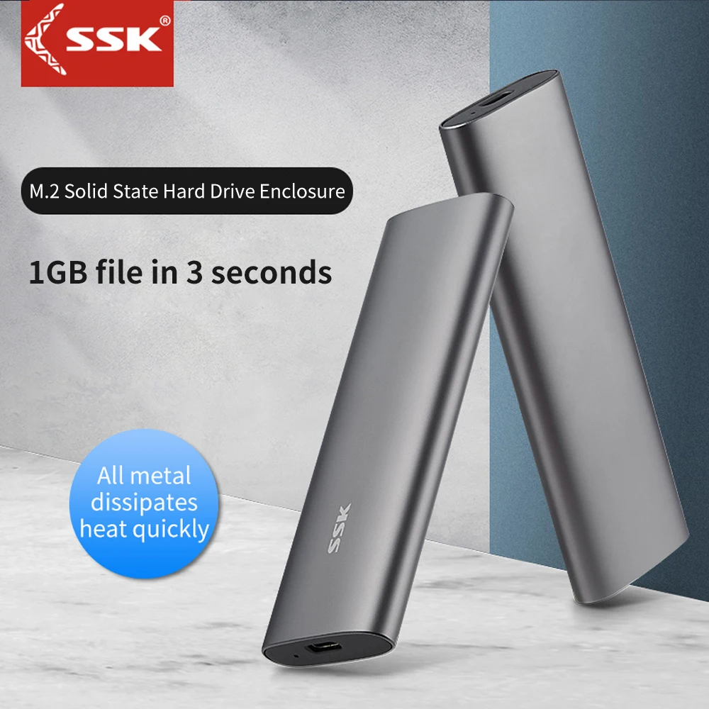 SSD-адаптер SSK с USB 3 1 на M.2 NGFF внешний твердотельный накопитель базе SATA | Компьютеры