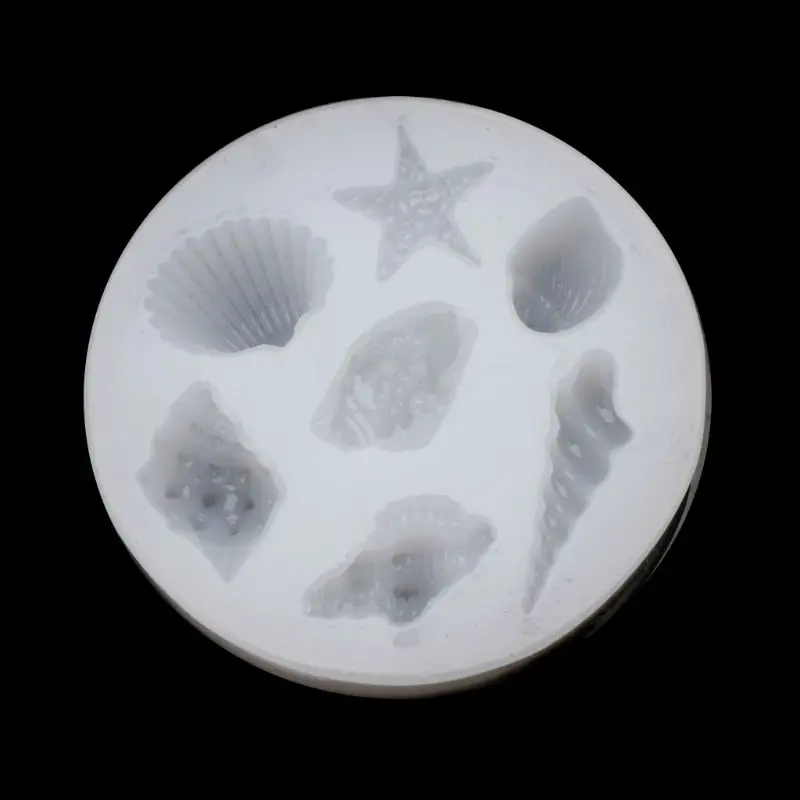 

Sea Shell Starfish Shape Jewelry Silicone Mold Cake Jelly Chocolate Baking Tools Epoxy resin