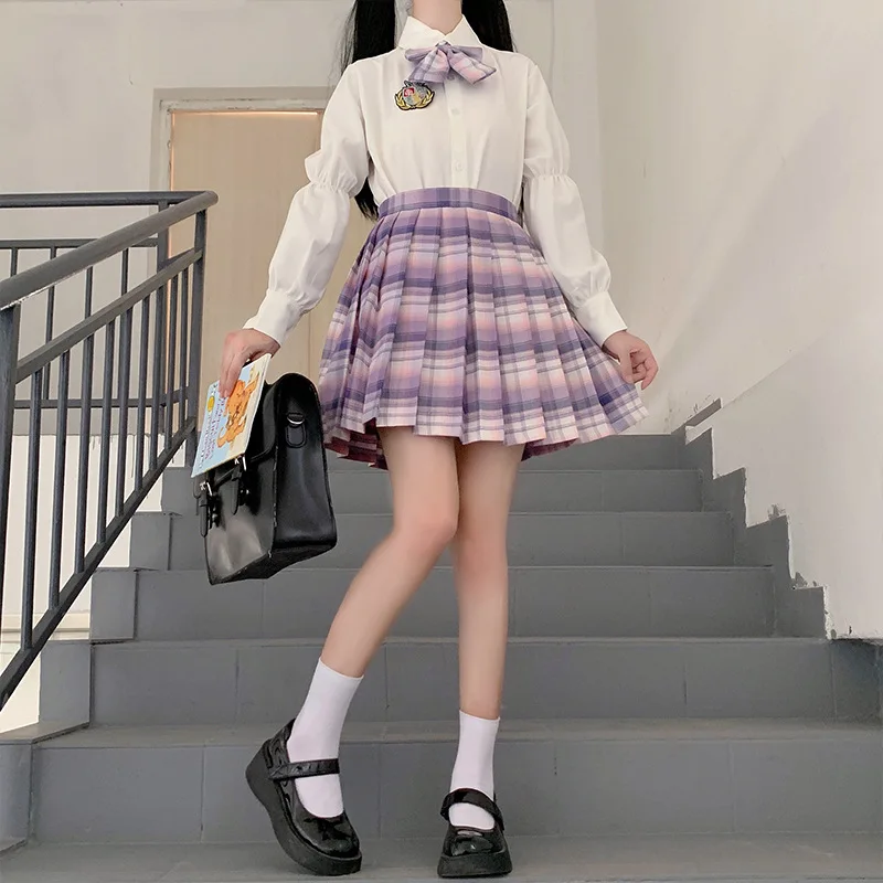 Базовая форма JK весенний стильный костюм женское платье в стиле преппи японский