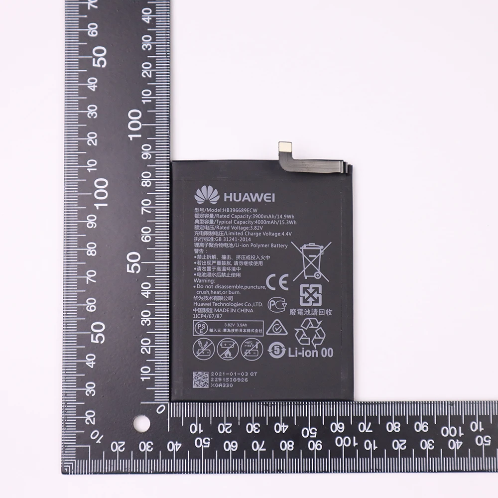 hua wei original hb396689ecw 4000mah battery for huawei mate 99 pro y7 prime y7 2017 honor 8c y9 2018 2019 version enjoy 7 plus free global shipping