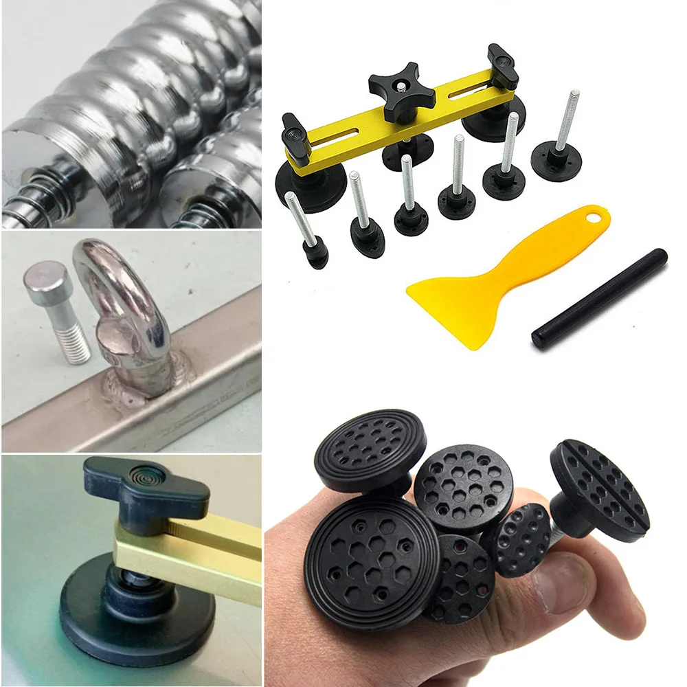 

Hand Tool Set Paintless Dent Repair Tools Removal Kit Auto Dent Pullers Suction Cup Car Dent Puller Car Dent Repair Tool