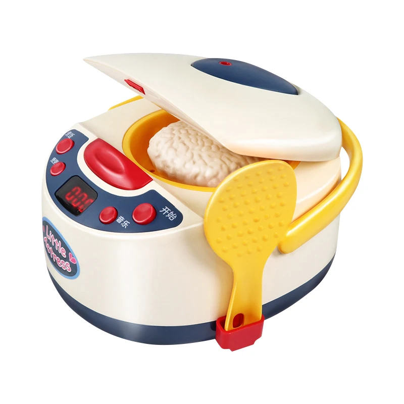 Игрушечный дом для кухни имитация еды электрическая рисоварка игровой набор