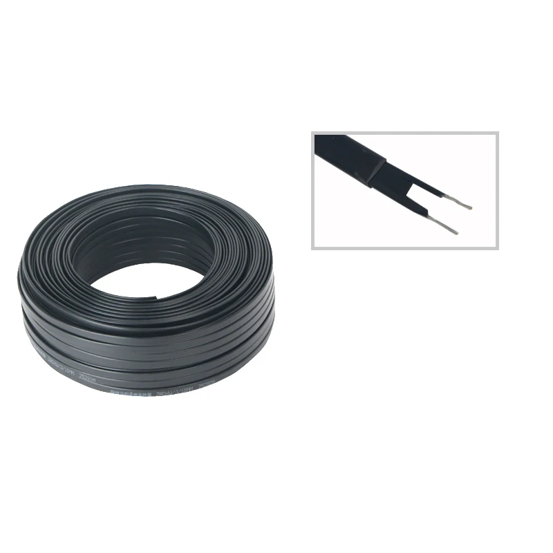 100 м Мороз нагревательный кабель для защиты от замерзания водопровод/крыши 220V