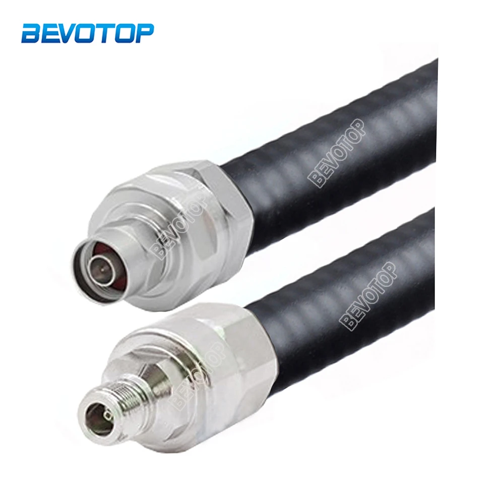 

50-22 Перемычка N папа-N мама 7/8 фидерная линия 50 Ом RF коаксиальный кабель для усилителя сотового сигнала усилитель ретранслятор