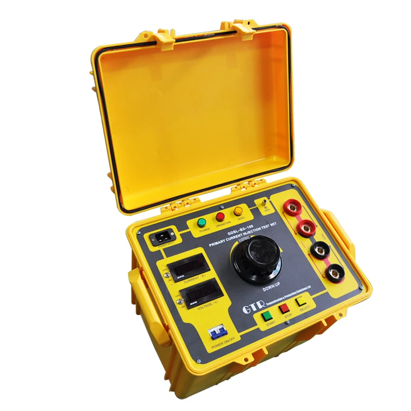 

AC 1000A 500A primary current injection tester GDSL-BX-100 for Circuit Breaker Fuse