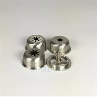 4 in 1 stainless steel churros modelling caps accessories spare parts of churros machines