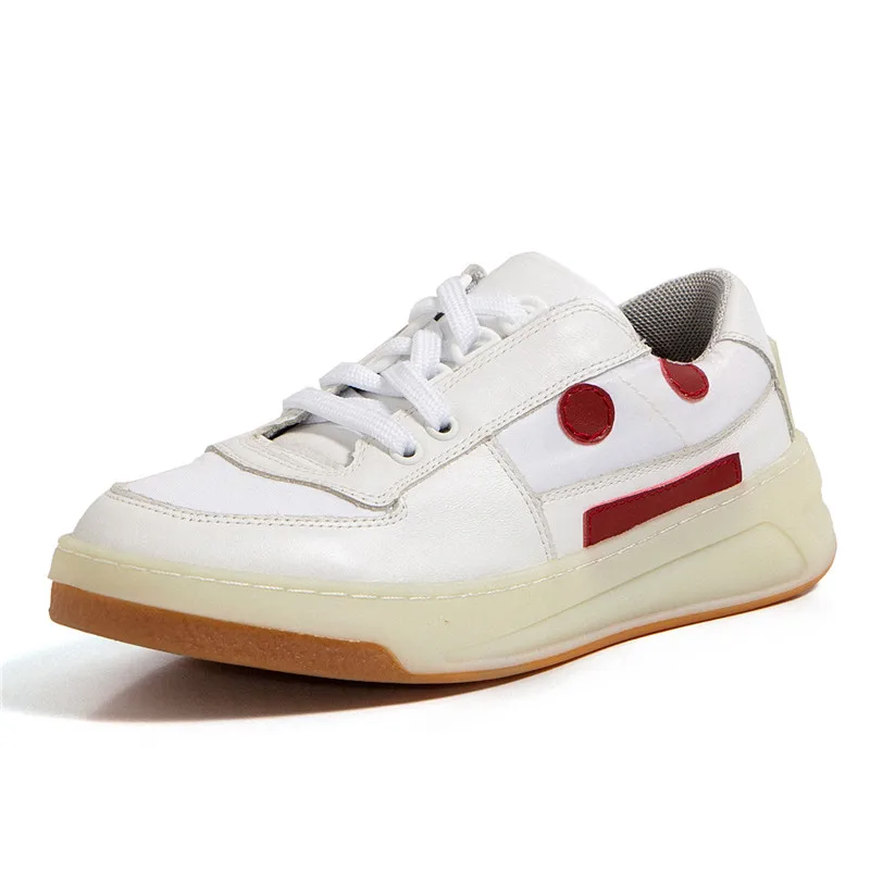 

High-quality Smiling Face Sneakers Heightened Color Matching Fashionable Sneakers Laces Comfortable All-match Casual Shoes Women
