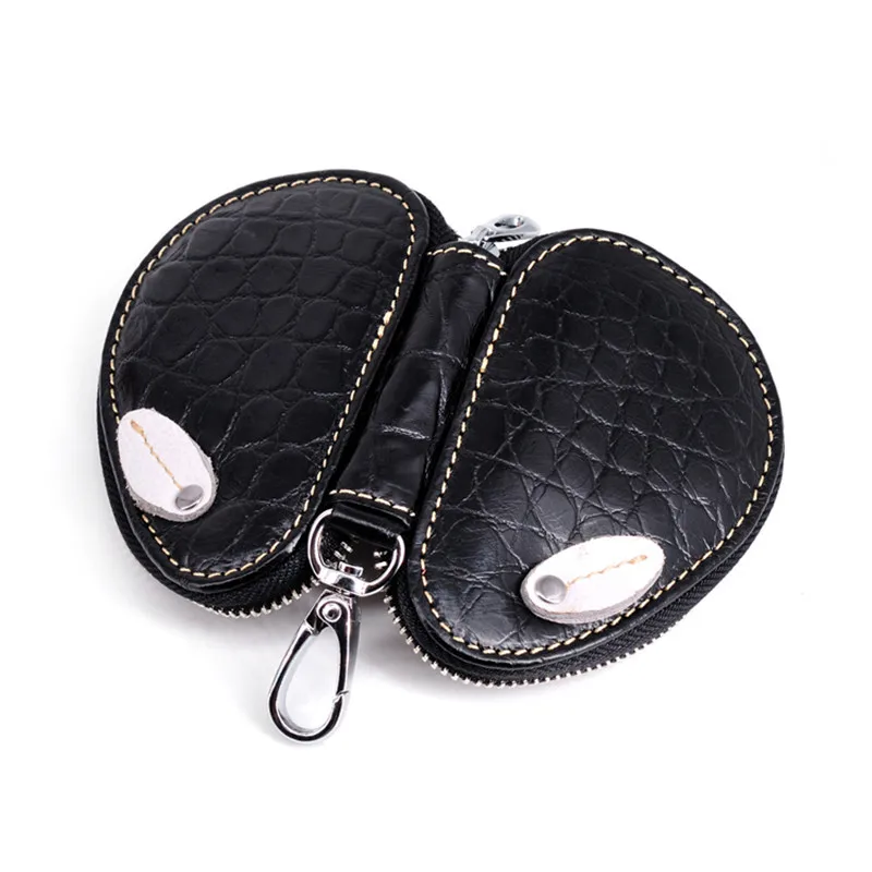 Genuine Leather Keychain holder Organizer Wallet Car Automobie Key Pouch Men Women originality Housekeeper Keys Bag | Багаж и сумки