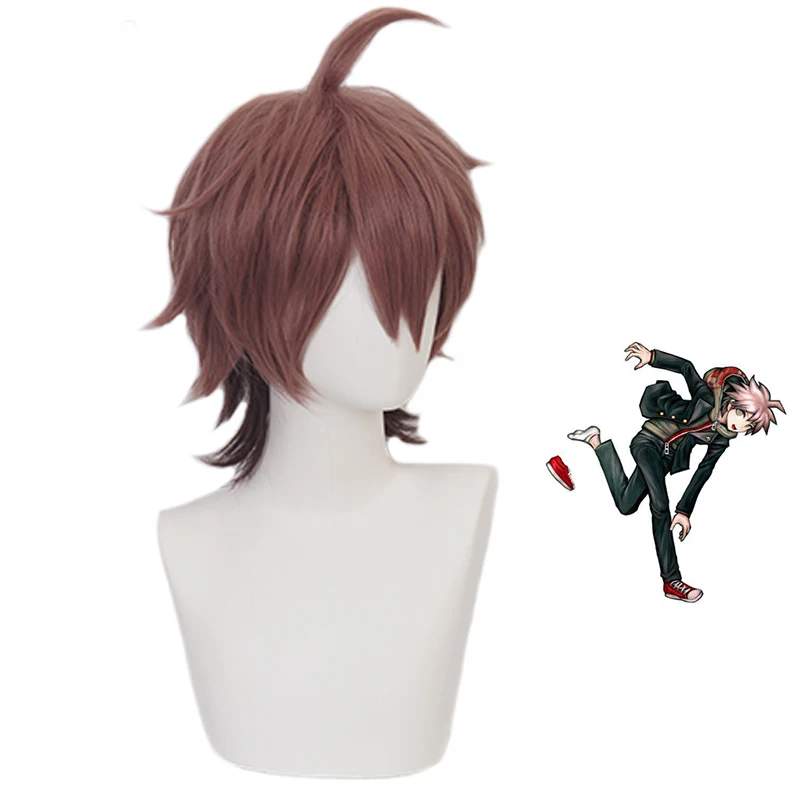 Парик Naegi Makoto из мультфильма данганронпа: триггер для счастливого хаоса