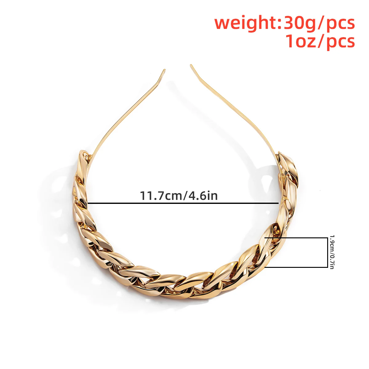 

2021 New Fashion Crystal Hairbands for Women Girls Vintage Luxury Gold Color Metal Headband Hair Hoop Accessories Kpop Jewelry