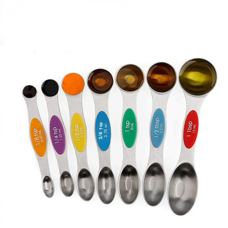 Кухня весы 5/7/9 комплектов двойной набор мерных ложек сахар кофе ложки для